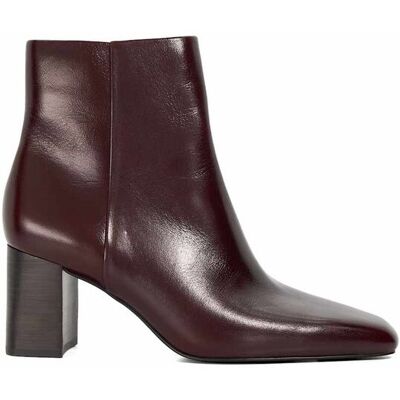 Dune London Women's 'Panamas' Leather Ankle Boots in Red Size: 5 Red 5 Dune London Women's 'Panamas' Leather Ankle Boots in Red Size: 5 Red 5