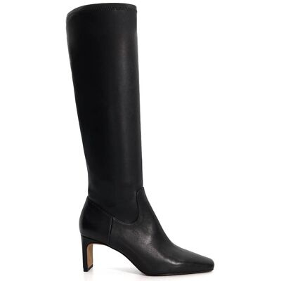 Dune London Women's 'Stellan' Knee High Boots in Black Size: 8 Black 8 Dune London Women's 'Stellan' Knee High Boots in Black Size: 8 Black 8