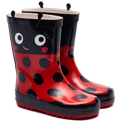 Harry Bear Girl's Ladybug Wellies in Red Size: Infant 13 Red Infant 13 Harry Bear Girl's Ladybug Wellies in Red Size: Infant 13 Red Infant 13