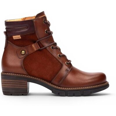 Infinity Leather Women's Pikolinos Leather Zip Lace Up Heel Ankle Boots -San Sebastia in Chocolate Size: 6 Chocolate 6 Infinity Leather Women's Pikolinos Leather Zip Lace Up Heel Ankle Boots -San Sebastia in Chocolate Size: 6 Chocolate 6