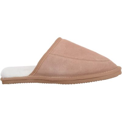 SNUGRUGS Men's Jesse, Suede Wool Mule Open Back Slippers with Lightweight Sole in Camel Size: 12 Camel 12 SNUGRUGS Men's Jesse, Suede Wool Mule Open Back Slippers with Lightweight Sole in Camel Size: 12 Camel 12