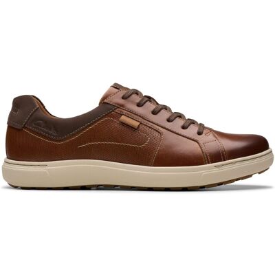 Clarks Men's Mapstone Lace Tan Leather Trainers, Lace Up in Brown Size: 8-Wide Fit Brown 8-Wide Fit Clarks Men's Mapstone Lace Tan Leather Trainers, Lace Up in Brown Size: 8-Wide Fit Brown 8-Wide Fit