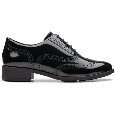 Clarks Women's Havisham Oak Black Patent Brogues, Lace Up Size: 6.5-Standard Fit Black 6.5-Standard Fit Clarks Women's Havisham Oak Black Patent Brogues, Lace Up Size: 6.5-Standard Fit Black 6.5-Standard Fit