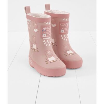 Grass & Air Peppa Pig Colour Changing Wellies in Pink Size: 13 Pink 13 Grass & Air Peppa Pig Colour Changing Wellies in Pink Size: 13 Pink 13