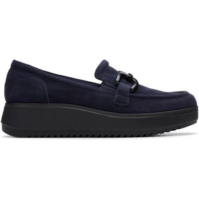 Clarks Women's Zylah Top Navy Suede Loafers, Slip Ons in Blue Size: 7-Standard Fit Blue 7-Standard Fit Clarks Women's Zylah Top Navy Suede Loafers, Slip Ons in Blue Size: 7-Standard Fit Blue 7-Standard Fit
