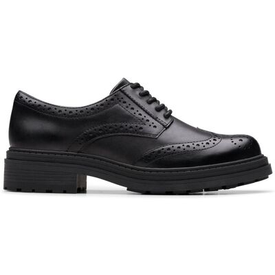 Clarks Women's Orinoco3 Derby Black Leather Derby Shoes, Lace Up Size: 4.5-Standard Fit Black 4.5-Standard Fit Clarks Women's Orinoco3 Derby Black Leather Derby Shoes, Lace Up Size: 4.5-Standard Fit Black 4.5-Standard Fit