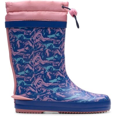 Clarks Tarri Race Kid Blue Combination Wellies Size: 10-Wide Fit Blue 10-Wide Fit Clarks Tarri Race Kid Blue Combination Wellies Size: 10-Wide Fit Blue 10-Wide Fit