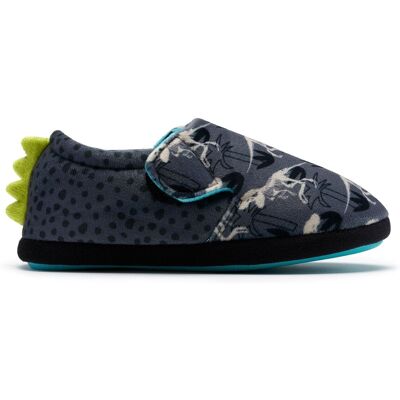 Clarks Fluffy Snug Kid Dark Grey Interest Slippers, Riptape Size: 10-Standard Fit Grey 10-Standard Fit Clarks Fluffy Snug Kid Dark Grey Interest Slippers, Riptape Size: 10-Standard Fit Grey 10-Standard Fit