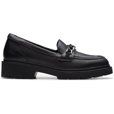 Clarks Eris Edge Youth Black Leather Loafers, Slip Ons, School Shoes Size: 6-Standard Fit Black 6-Standard Fit Clarks Eris Edge Youth Black Leather Loafers, Slip Ons, School Shoes Size: 6-Standard Fit Black 6-Standard Fit