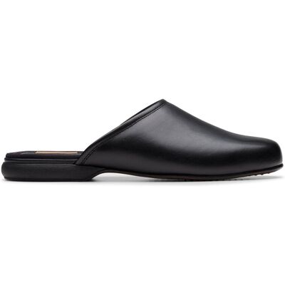 Clarks Men's Harston Mule Black Leather Slip Ons, Slippers Size: 7-Standard Fit Black 7-Standard Fit Clarks Men's Harston Mule Black Leather Slip Ons, Slippers Size: 7-Standard Fit Black 7-Standard Fit