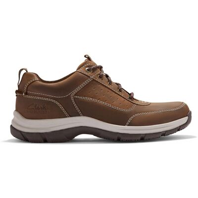 Clarks Men's Spypath Ox Beeswax Leather Trainers, Walking in Brown Size: 9.5-Standard Fit Brown 9.5-Standard Fit Clarks Men's Spypath Ox Beeswax Leather Trainers, Walking in Brown Size: 9.5-Standard Fit Brown 9.5-Standard Fit