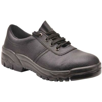 Portwest Men's Steelite S1P Leather Safety Shoes in Black Size: 8 Black 8 Portwest Men's Steelite S1P Leather Safety Shoes in Black Size: 8 Black 8