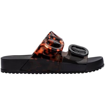 Melissa Shoes Women's Cozy Jelly Slide Sandals in Black Size: 4 Black 4 Melissa Shoes Women's Cozy Jelly Slide Sandals in Black Size: 4 Black 4