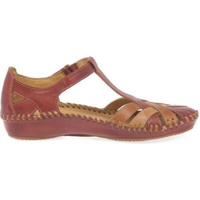 Pikolinos Women's Vallarta Casual Sandals in Red Size: 6 Red 6 Pikolinos Women's Vallarta Casual Sandals in Red Size: 6 Red 6