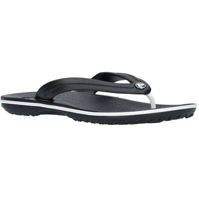 Crocs Men's 'Crocband Flip' Sandal in Black Size: 7 Black 7 Crocs Men's 'Crocband Flip' Sandal in Black Size: 7 Black 7