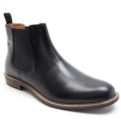Thomas Crick Men's Bateman' Leather Formal Chelsea Boots Classic Comfortable & Stylish Boots in Black Size: 7 Black 7 Thomas Crick Men's Bateman' Leather Formal Chelsea Boots Classic Comfortable & Stylish Boots in Black Size: 7 Black 7