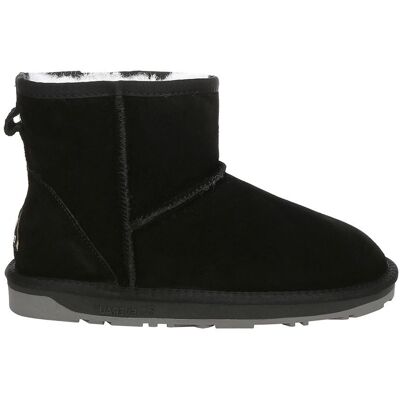 EverAu Australia Women's Real Sheepskin Mini Classic Boots with TPR Sole in Black Size: 5 Black 5 EverAu Australia Women's Real Sheepskin Mini Classic Boots with TPR Sole in Black Size: 5 Black 5