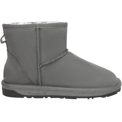 EverAu Australia Women's Real Sheepskin Mini Classic Boots with TPR Sole in Grey Size: 5 Grey 5 EverAu Australia Women's Real Sheepskin Mini Classic Boots with TPR Sole in Grey Size: 5 Grey 5