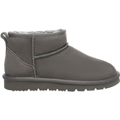EverAu Australia Women's Real Sheepskin Finch Ultra Mini Classic Boots with EVA Sole in Grey Size: 6 Grey 6 EverAu Australia Women's Real Sheepskin Finch Ultra Mini Classic Boots with EVA Sole in Grey Size: 6 Grey 6