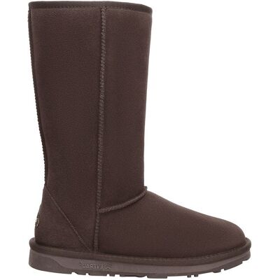 EverAu Australia Women's Real Sheepskin Whistler Tall Classic Boots with TPR Sole in Chocolate Size: 6 Chocolate 6 EverAu Australia Women's Real Sheepskin Whistler Tall Classic Boots with TPR Sole in Chocolate Size: 6 Chocolate 6