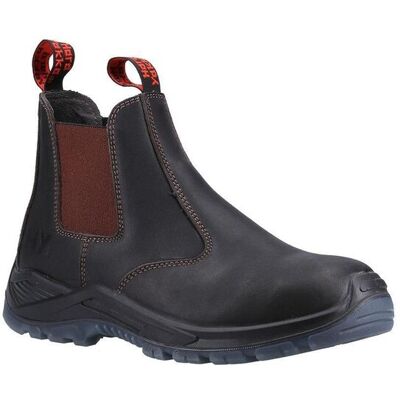 Hard Yakka Men's 'Banjo NS' Safety Boots in Brown Size: 12 Brown 12 Hard Yakka Men's 'Banjo NS' Safety Boots in Brown Size: 12 Brown 12