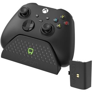 Venom Xbox Charging Dock with Rechargeable Battery Pack in Black Black Venom Xbox Charging Dock with Rechargeable Battery Pack in Black Black