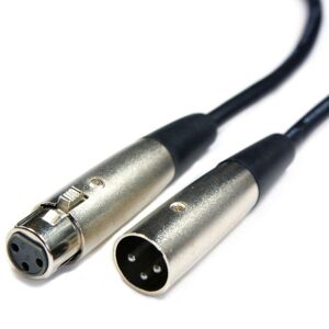 Loops 3m 3 Pin XLR Male to Female Cable PRO Audio Microphone Speaker Mixer Lead