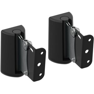 AVF Surround Sound Speaker Mount Pair in Black Black AVF Surround Sound Speaker Mount Pair in Black Black