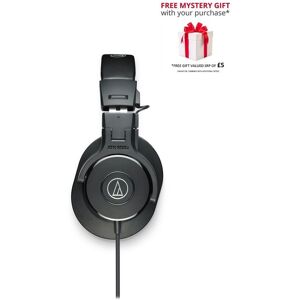 Audio Technica ATH-M30X Professional Monitor Headphone in Black Black Audio Technica ATH-M30X Professional Monitor Headphone in Black Black