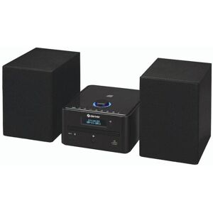 Denver MDA-270 HiFi with DAB+ Radio, FM, CD Player with Bluetooth, USB & MP3, Wooden Speakers & Remote Control