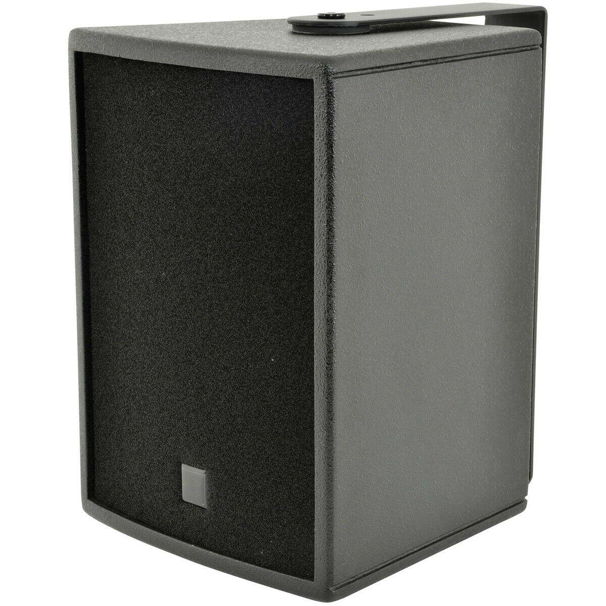Loops 8" Wooden Cabinet Black Speaker Premium Hi Fi Wall Mounted Background Sound