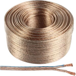 Loops 100m Quality Speaker Cable 2.5mm 14 AWG Wire Reel Drum Amp HiFi Loud CCA Strands Multicolor Loops 100m Quality Speaker Cable 2.5mm 14 AWG Wire Reel Drum Amp HiFi Loud CCA Strands Multicolor