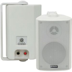 Loops QUALITY 3" 60W White Background HiFi Speaker *100V & 8ohm* Wall Mount Bookshelf White Loops QUALITY 3" 60W White Background HiFi Speaker *100V & 8ohm* Wall Mount Bookshelf White