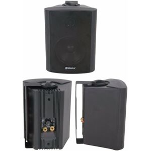 Loops QUALITY 3" 60W Black Background HiFi Speaker *100V & 8ohm* Wall Mount Bookshelf Black Loops QUALITY 3" 60W Black Background HiFi Speaker *100V & 8ohm* Wall Mount Bookshelf Black