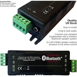 Loops Wireless Bluetooth Amplifier & 8x Ceiling Wall Speaker Kit Home Hi Fi Amp System Multicolor Loops Wireless Bluetooth Amplifier & 8x Ceiling Wall Speaker Kit Home Hi Fi Amp System Multicolor