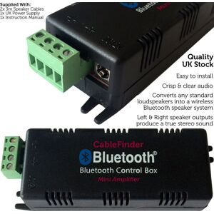 Loops Garden Party BBQ Outdoor Speaker Kit Wireless Mini Stereo Amp & 8x 4" Black Speakers Black Loops Garden Party BBQ Outdoor Speaker Kit Wireless Mini Stereo Amp & 8x 4" Black Speakers Black