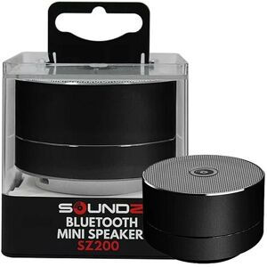 Soundz 'Wireless Speaker' Smart Connectivity Design-Black in Black Black Soundz 'Wireless Speaker' Smart Connectivity Design-Black in Black Black