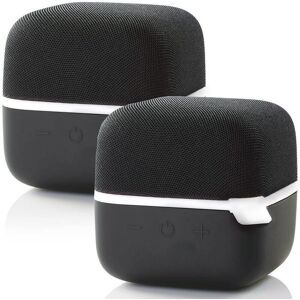 Loops 2x 15W Bluetooth Speaker Kit WHITE True Wireless Stereo Portable Rechargeable White Loops 2x 15W Bluetooth Speaker Kit WHITE True Wireless Stereo Portable Rechargeable White