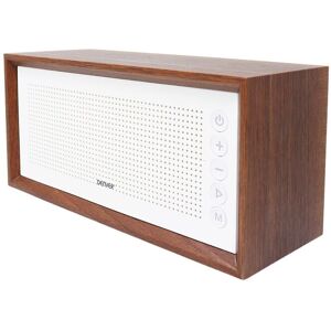 Denver Portable Bluetooth Wireless Speaker, 10W Stereo, USB, SD & AUX In in White White Denver Portable Bluetooth Wireless Speaker, 10W Stereo, USB, SD & AUX In in White White