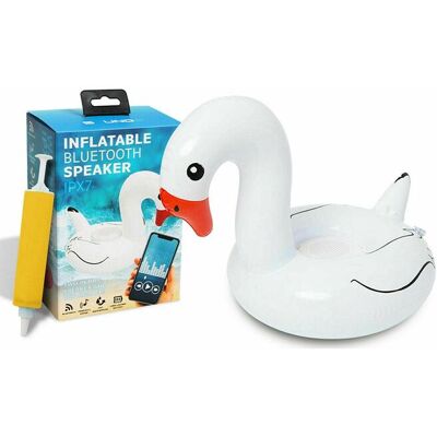 Soundz Waterproof Inflatable Flamingo 'Bluetooth Speaker' White White Soundz Waterproof Inflatable Flamingo 'Bluetooth Speaker' White White
