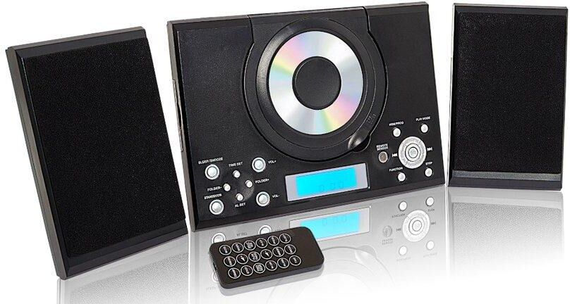 Grouptronics HIFI with CD Player  Radio & AUX IN Socket For Connecting  Phone MP3 Player Tablet or IPod