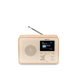 Denver Portable DAB+ Digital Radio with Bluetooth Made Using BioPlastics
