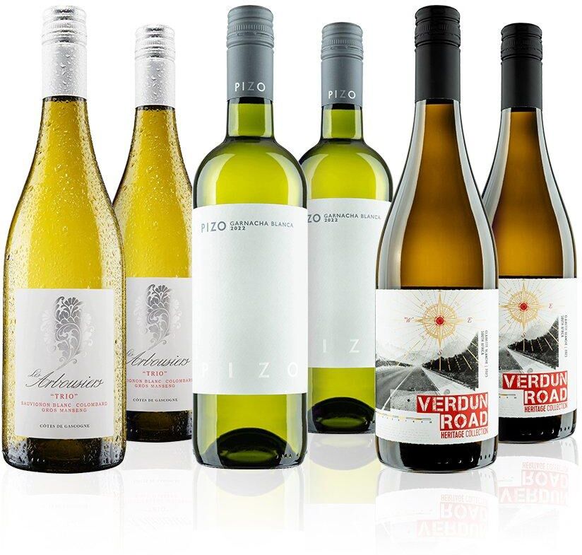 Virgin Wines Clean and Crisp White Wine Case 6 Bottles (75cl)