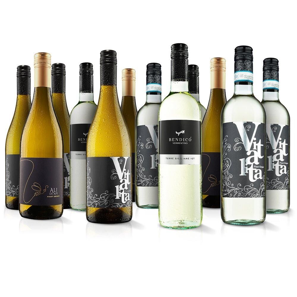 Virgin Wines Italian Customer Favourites White Wine case 12 Bottles (75cl)