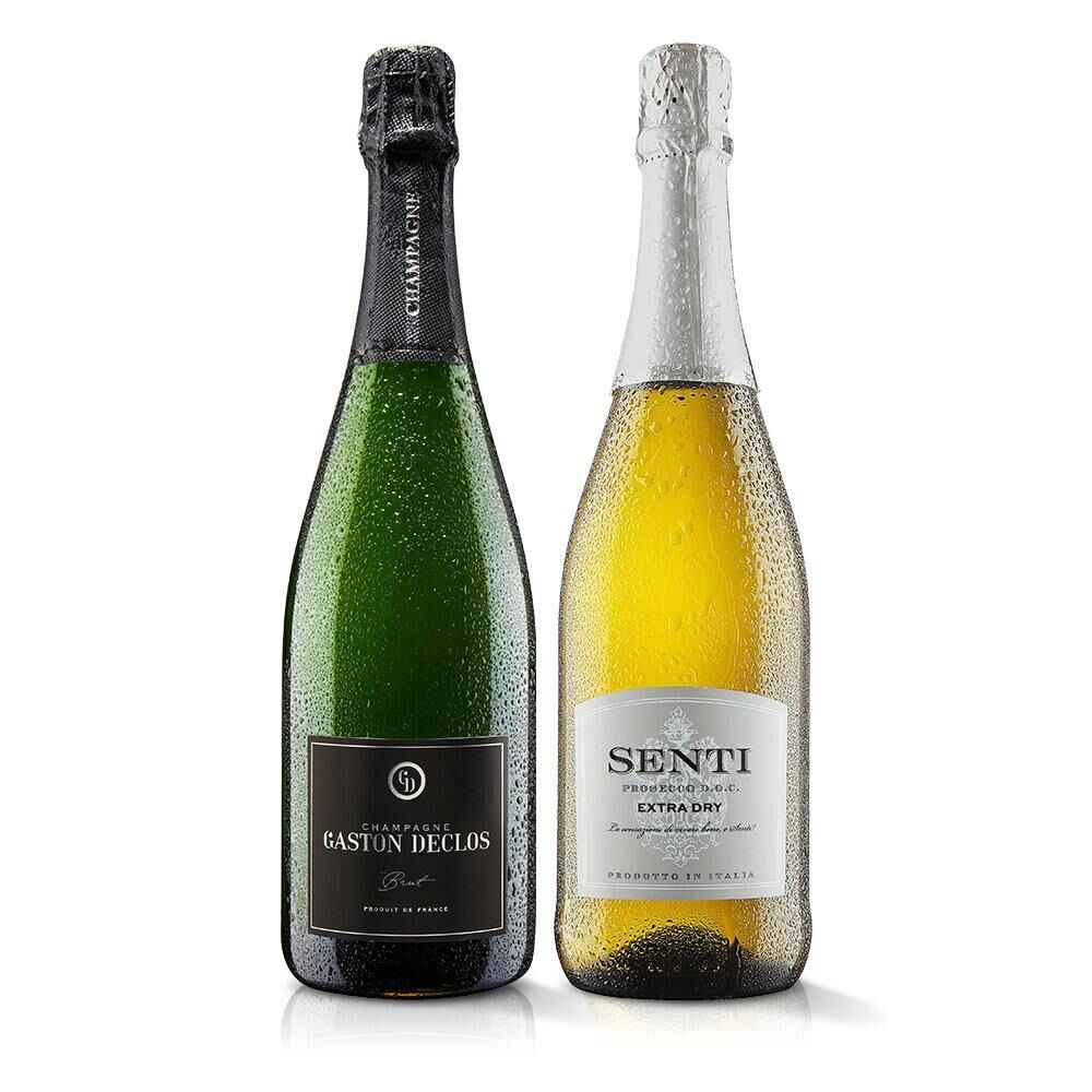 Virgin Wines Prosecco and Champagne Duo