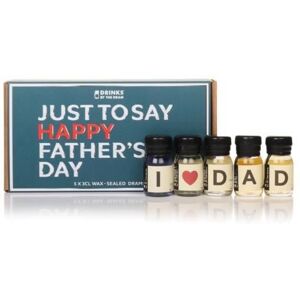 Drinks by the Dram I Love Dad Gin Tasting Set in Clear Clear Drinks by the Dram I Love Dad Gin Tasting Set in Clear Clear