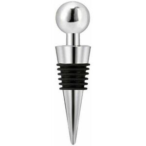 Charles William Premium Leak Proof Bottle Stopper for Replacement Cork in Silver Silver Charles William Premium Leak Proof Bottle Stopper for Replacement Cork in Silver Silver