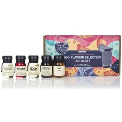 Drinks by the Dram - Gin Flavour Selection - Tasting Set Drinks by the Dram - Gin Flavour Selection - Tasting Set