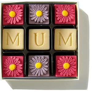 CHOC ON CHOC White Chocolate Mum & Flowers Chocolate CHOC ON CHOC White Chocolate Mum & Flowers Chocolate