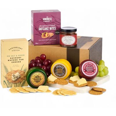 Spicers of Hythe Ltd Three Cheese Hamper Multicolor Spicers of Hythe Ltd Three Cheese Hamper Multicolor
